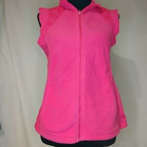 Women's Pink Sleeveless Vest